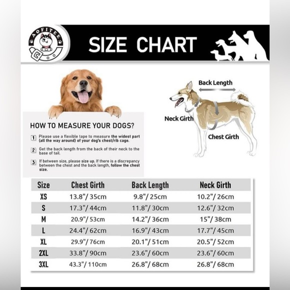 Dog jacket size medium - Picture 4 of 8